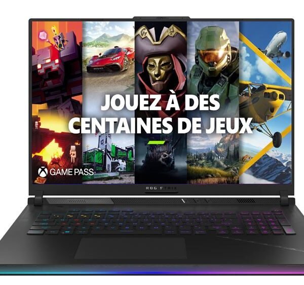 PC Portable Gaming Asus ROG Strix SCAR G834JZ-N6004W 18" WQXGA 240 Hz Intel Core i9 32 Go RAM 1 To SSD Nvidia GeForce RTX 4080 TGP 175W Noir
